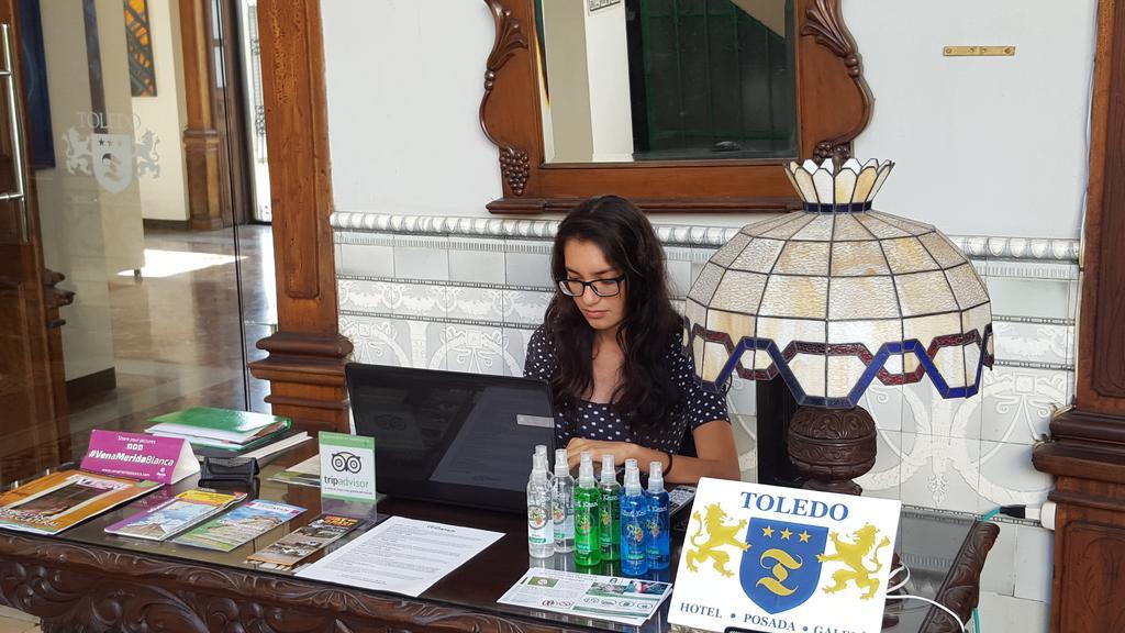 Hotel Posada Toledo & Galeria Мерида Экстерьер фото